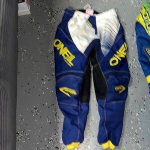 O’Neal dirt bike riding pants